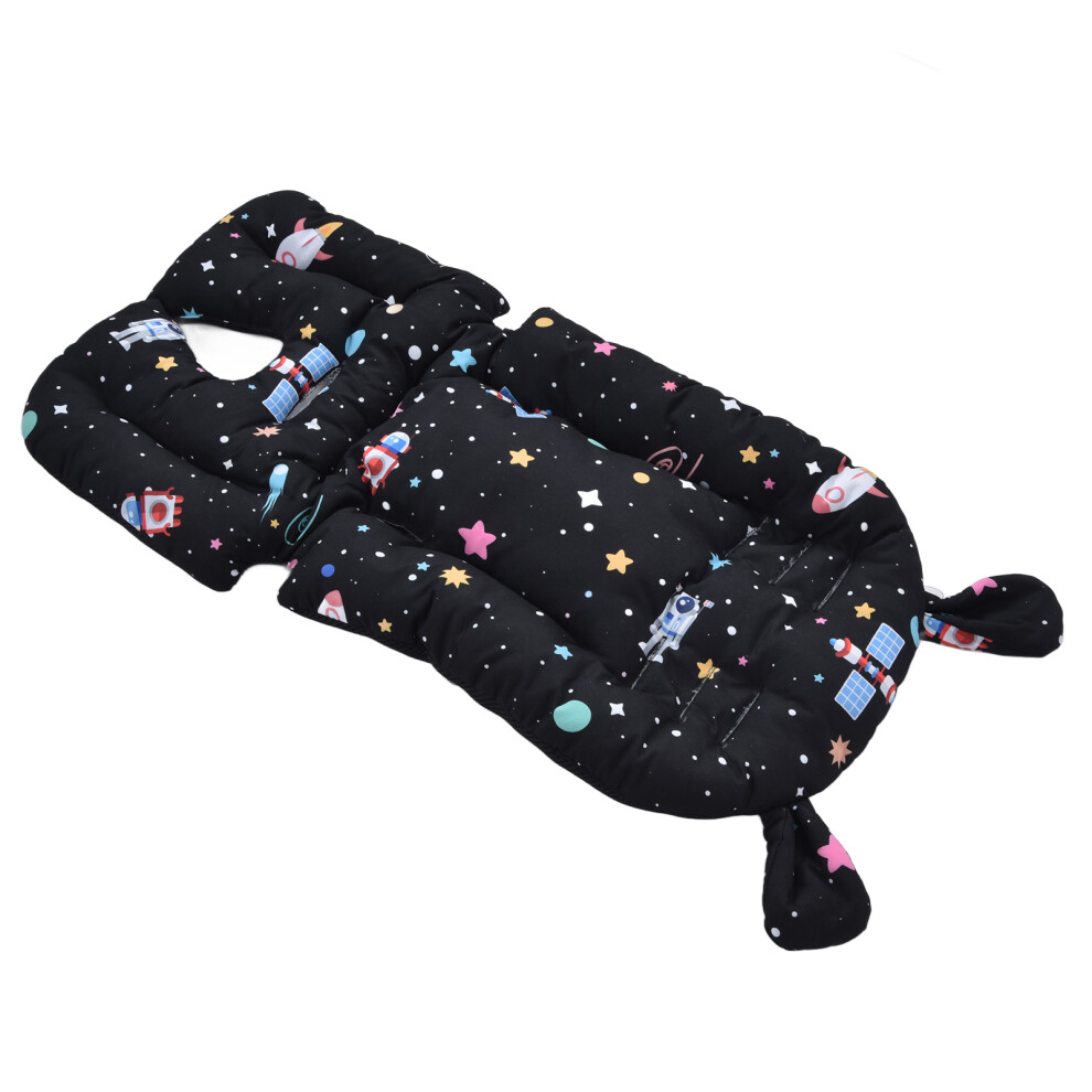 2-Sided Baby Stroller Cover Soft Plush Infant Stroller Pad for Pram & Pushchair