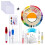 Adjustable Punch Needles, Bamboo Embroidery Hoops for Wide Application, ABS Plastic Ergonomic Design with Multiple Sizes for Cross Stitch Projects 1