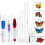 Adjustable Punch Needles, Bamboo Embroidery Hoops for Wide Application, ABS Plastic Ergonomic Design with Multiple Sizes for Cross Stitch Projects 4