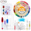 Adjustable Punch Needles, Bamboo Embroidery Hoops for Wide Application, ABS Plastic Ergonomic Design with Multiple Sizes for Cross Stitch Projects 2