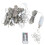 Fog Machine Effects Complement LED Curtain Lights 3M X 3M, Stage Smoke Machine Compatible Waterproof String Lights With Remote And Flexible Copper 1