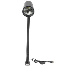 Lampe de travail magnétique en alliage d'aluminium, col de cygne flexible, LED 500 lumens pour machines à coudre, tours, fraiseuses, perceuses à