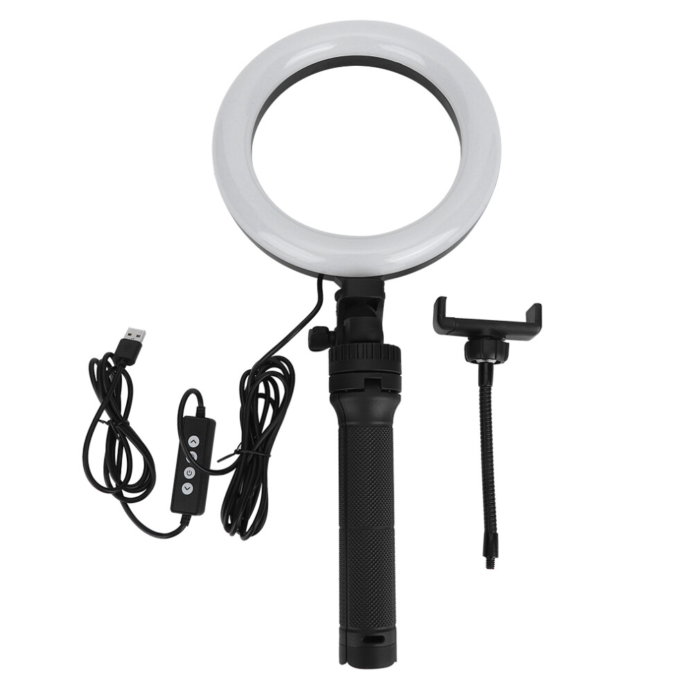 Led Ring For Photography, Selfie Led Ring With Adjustable Brightness And Three Color Modes Weight Portable Ing For Makeup Live Light 9433291223840