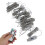 Fog Machine Effects Complement LED Curtain Lights 3M X 3M, Stage Smoke Machine Compatible Waterproof String Lights With Remote And Flexible Copper 8