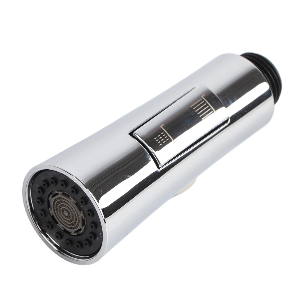 Kitchen Faucet Spray Head Replacement, Pull Down Kitchen Faucet Dual Spray Modes Injection And Centralized Sprayer Nozzle With Electroplated Finish 9358999826745
