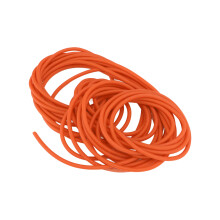 2050 10M Orange Latex-Gummi-Schlauch Dehnbar Elastischer Schlauch 2mm/5mm