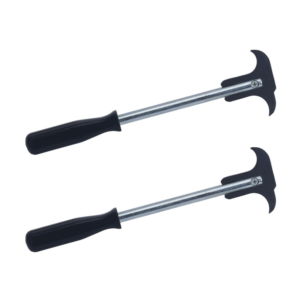 2Pcs Heavy Duty Oil Seal Puller Tool With Dual Hook Tips For Cars Suvs And Trucks 9187378969700