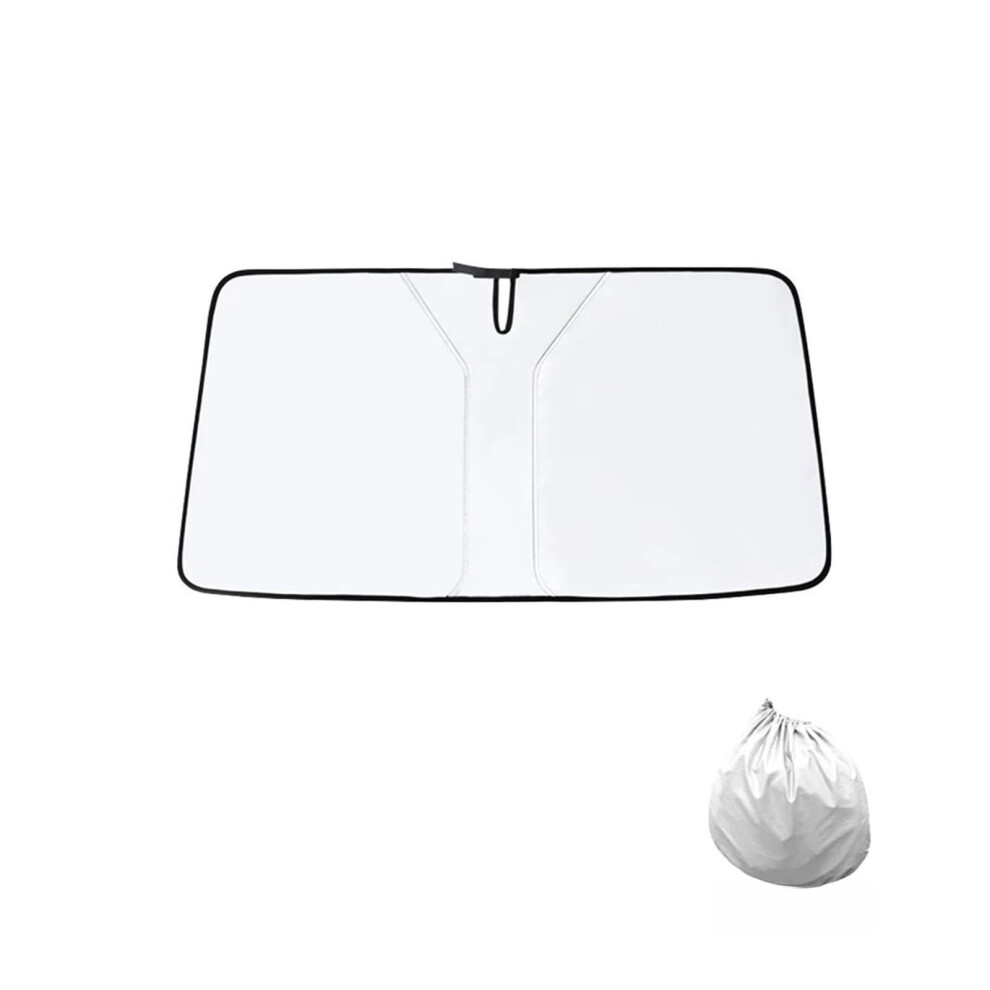 Car Sunshade With Maximum Uv Protection, Foldable Windshield Cover For Cool Interior (Small) 9199774737371