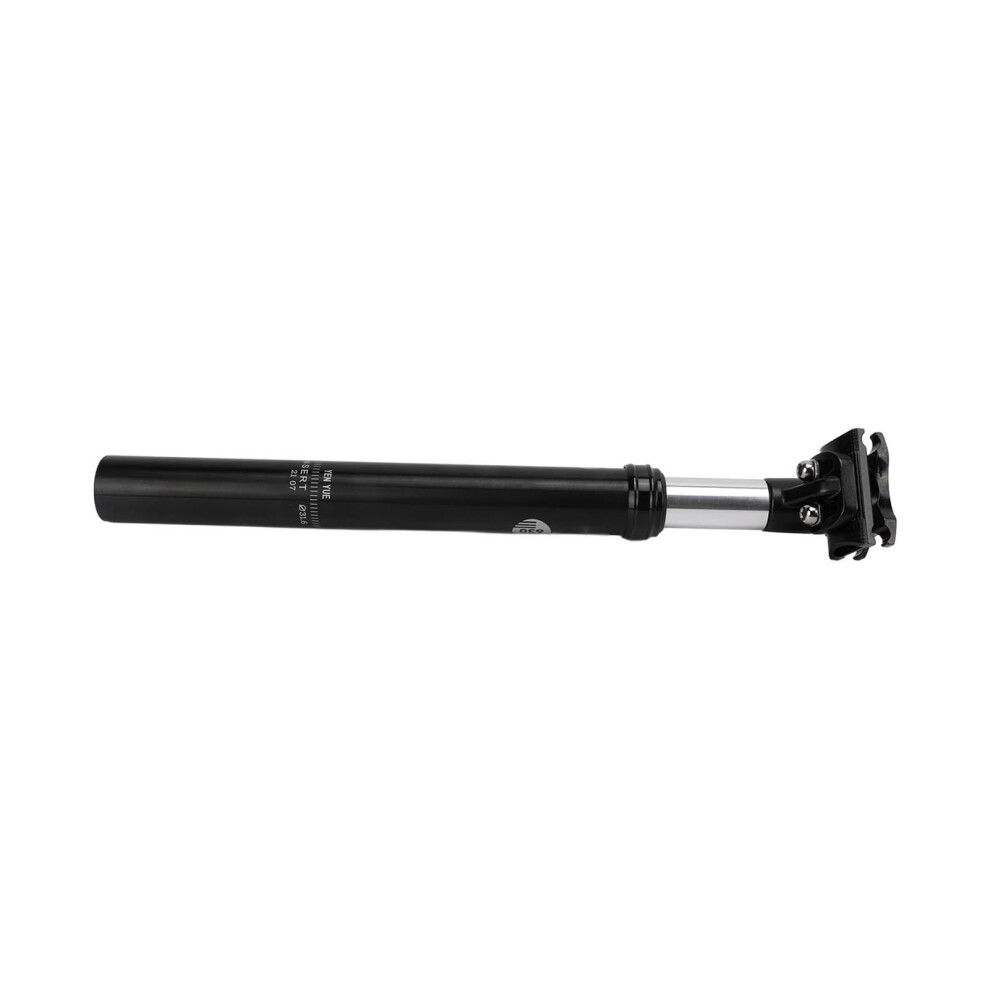 Bike Suspension Seatpost Shock Absorber Aluminum 31.6Mm 350Mm Black 7901376684340