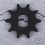 Premium 10T Sprocket Wheel - Cast Iron Rust-Resistant for Scooters 3