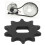 Premium 10T Sprocket Wheel - Cast Iron Rust-Resistant for Scooters 8