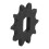 Premium 10T Sprocket Wheel - Cast Iron Rust-Resistant for Scooters 11