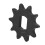 Premium 10T Sprocket Wheel - Cast Iron Rust-Resistant for Scooters 4