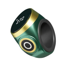 Finger Counter Clicker Ring Ergonomic Waterproof Ring For Indoor Walking Counting Golf Math Classroom Exercise Green