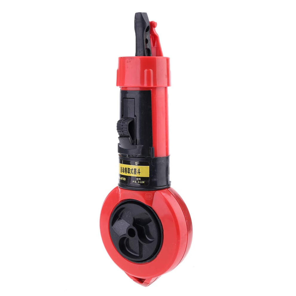 Auto Rewind Cable Reel With 20M Extension And Heavy Duty Chalk Line Tool For Woodworking 9094768980088