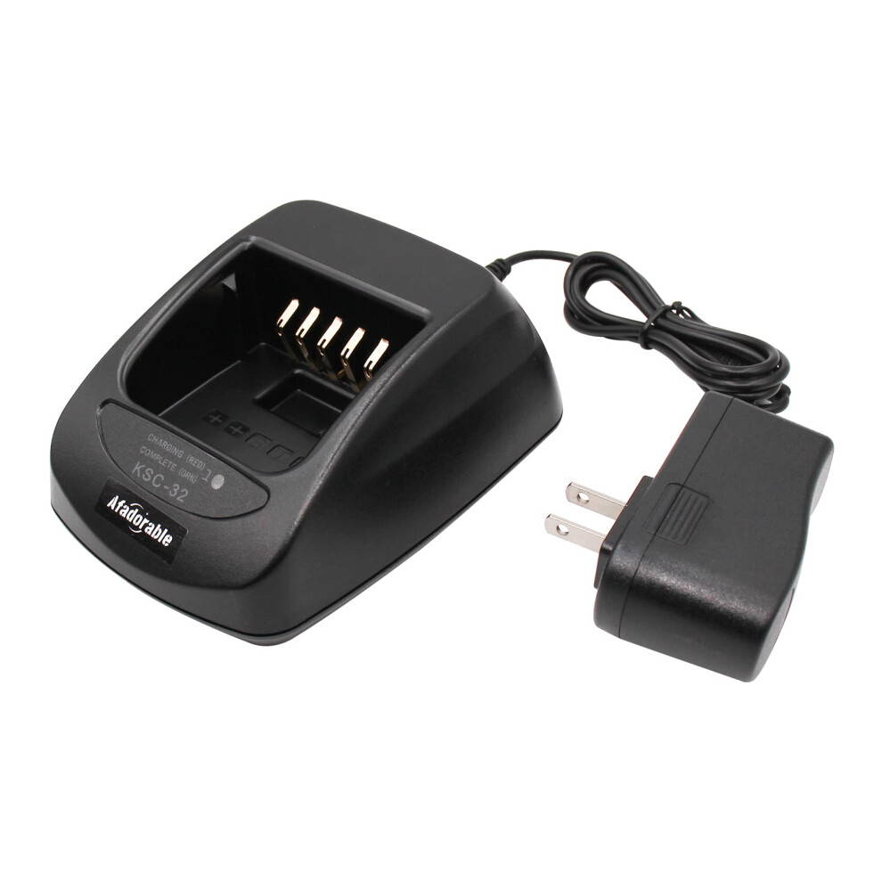 Ksc32 Rapid Twoway Radio Charger For Kenwood Nx Tk Series With Led And Fast Charging 9187378970393