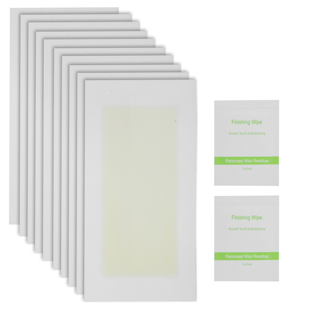 Facial & Body Hair Wax Strips, Easy to Use for Beginners, Travel-Friendly Design, Customizable Strips for Precision Waxing, Gentle Formula for