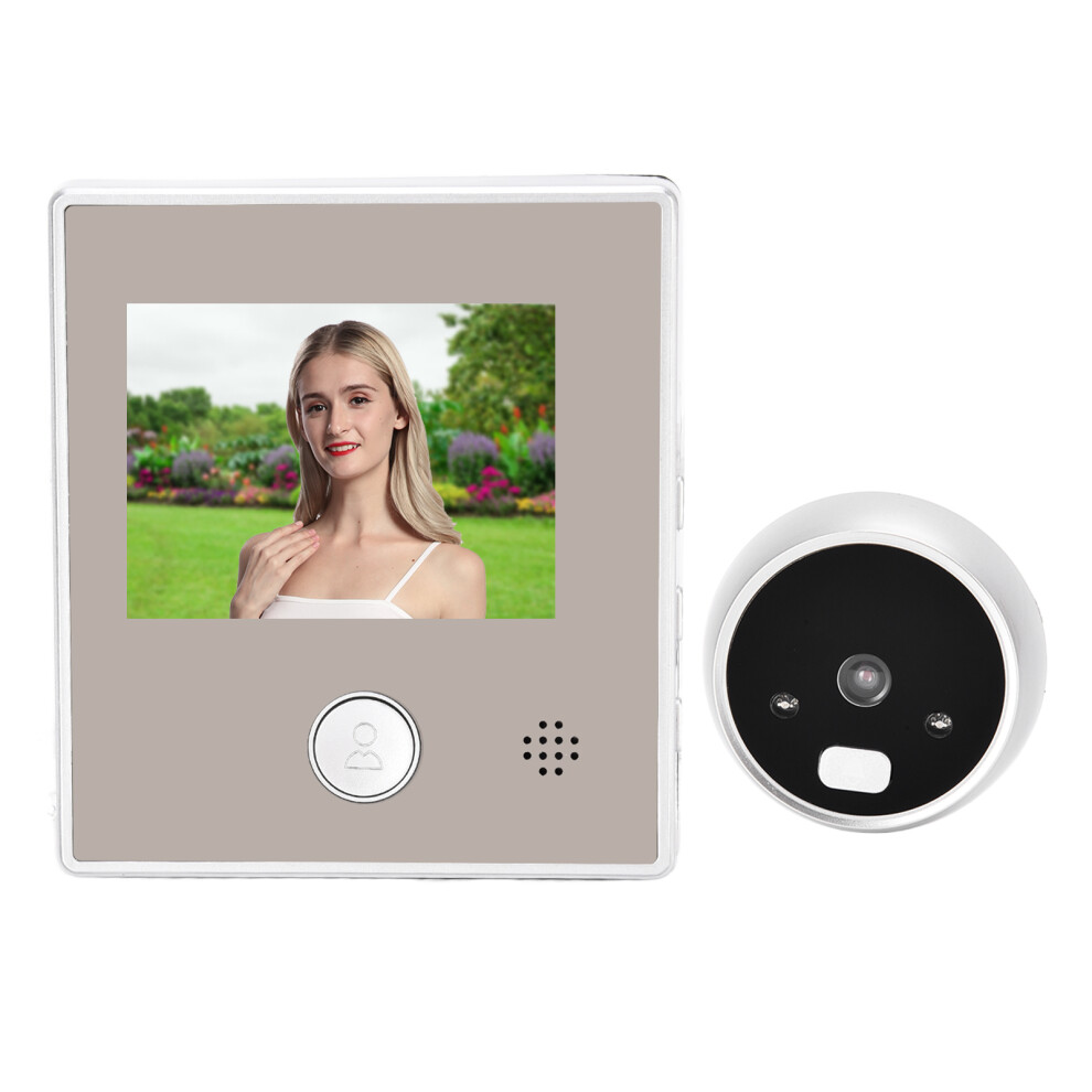Intelligent Video Doorbell 2.8In Tft Lcd Infrared Night Vision Wide Angle 3521376694473