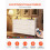 Stoffkommode - DUOKU - 9 Schubladen - Metallrahmen - LED-Lichter - Integrierte Steckdose 6