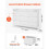 Stoffkommode - DUOKU - 9 Schubladen - Metallrahmen - LED-Lichter - Integrierte Steckdose 3