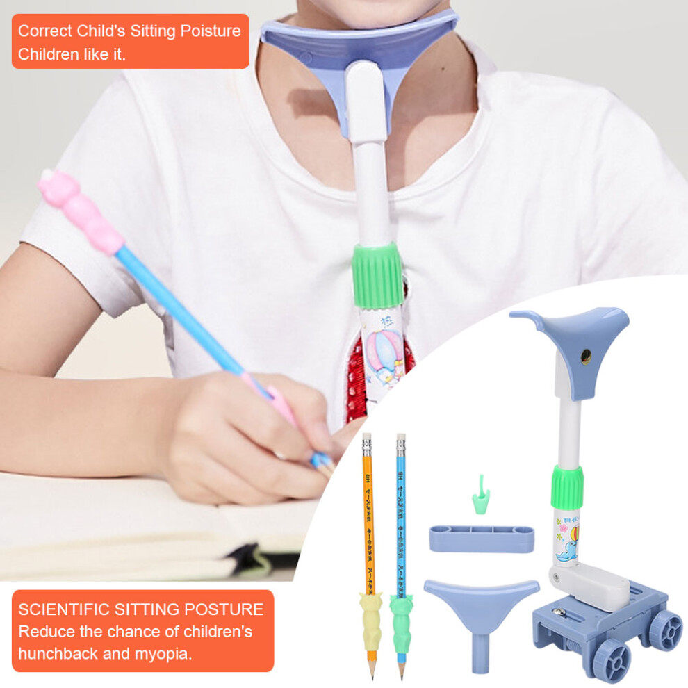 Blue/Green/Pink Children Sitting Posture Corrector Antimyopia Support Brace