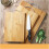 Kitchen Bamboo Chopping Large Rectangular Plus Thick Solid Wood Cutting Board(40x30cm) Bamboo Cutting Board 40x30cm 3