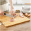 Kitchen Bamboo Chopping Large Rectangular Plus Thick Solid Wood Cutting Board(40x30cm) Bamboo Cutting Board 40x30cm 5