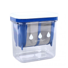 Large Capacity Greek Yogurt Maker AS Resin Strainer for Efficient Whey and Moisture Separation