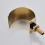 Gold Solid Brass Bathroom Faucet Double Handle Deck Mounted Waterfall Basin Mixer Hot Cold 3