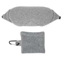 Lichtundurchlässige Schlafmaske, verstellbare Passform, ultrabequeme Augenmaske für Reisen, ergonomisches Design, atmungsaktive Materialien, weich