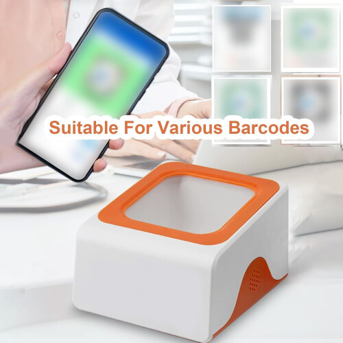 USB Barcode Scanner with CMOS Sensor, Auto Fill Light, Reads Damaged Codes for Retail and Supermarket 2