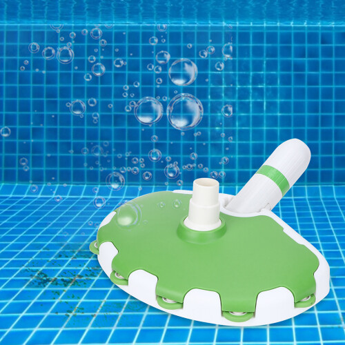 Pool Vacuum Head With Triangular Shape Universal Hose Connector Deep Cleaning Performance Integrated Brush Bristles For Durable Polypropylene 2