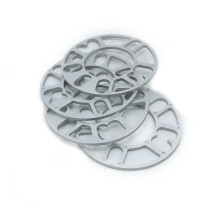 Aluminum Universal Wheel Spacers 5mm 4x100 4x114.3 Improve Grip Handling Reduce Tyre Rubbing