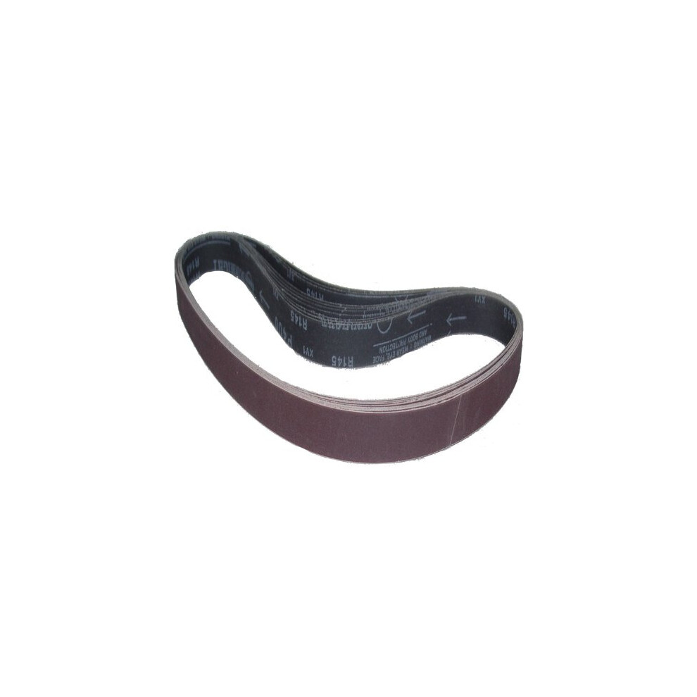 11/2'X30' 400 Grit X Weight Aluminum Oxide Sanding Belt For Woodworking And Metalworking 9187378971642