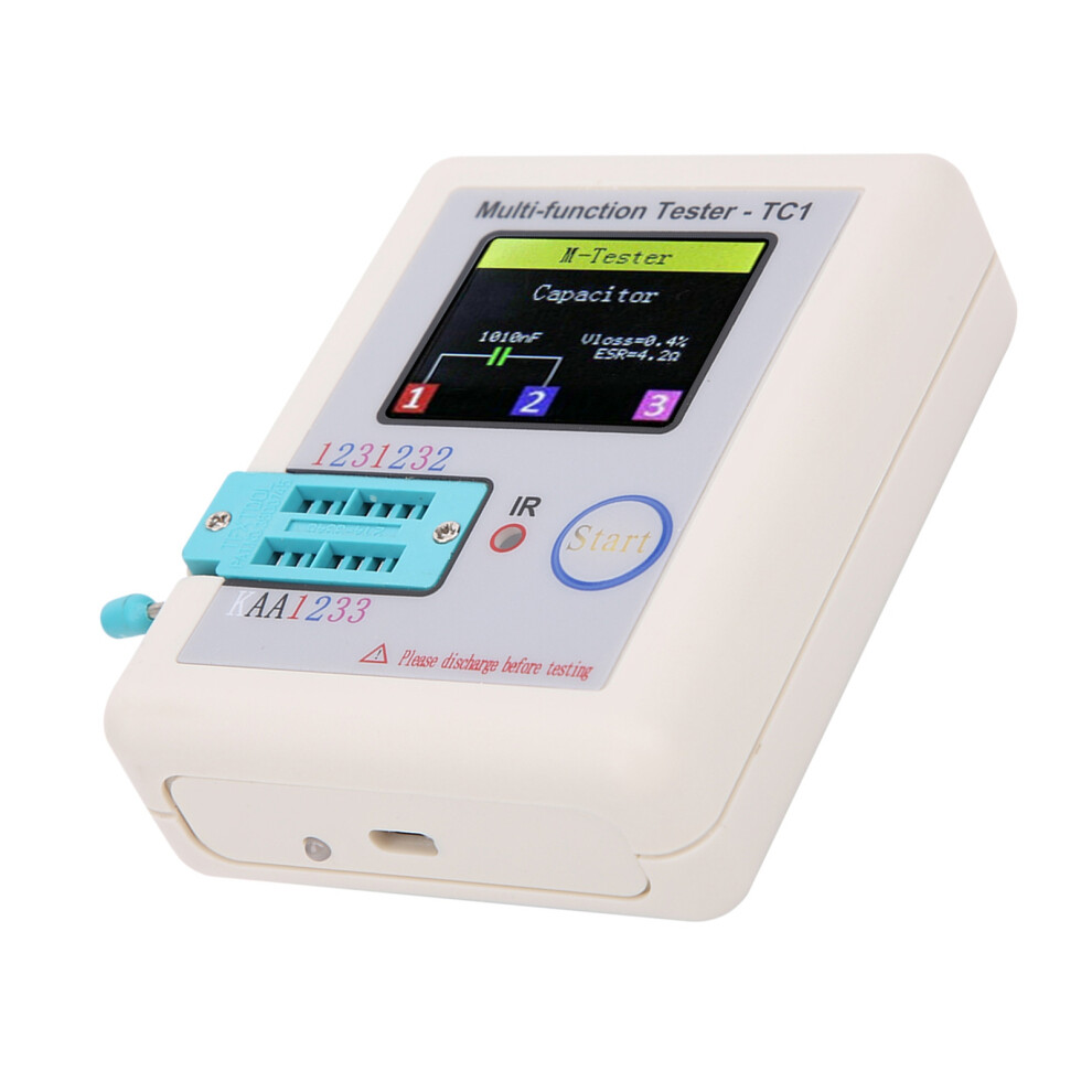 Transistor & Lcr Meter With 1.8In Tft Screen LcrâTc1 For Capacitors & Diodes 7891379718787