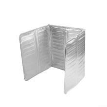 Adjustable Cooking Oil Splatter Guard for Frying, Stove Splash Guard with Foldable Panels 84x32.5cm
