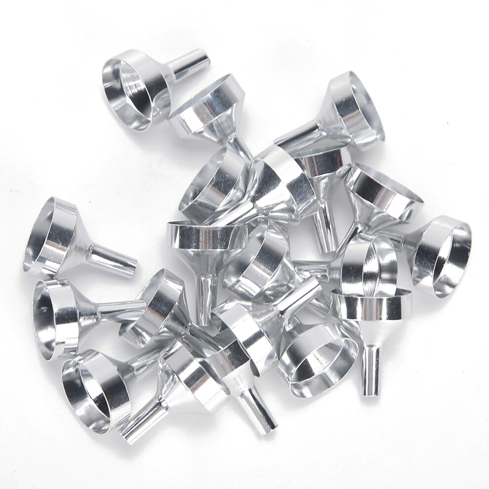 20PCS Aluminum Perfume & Makeup Mini Funnels â Liquid Dispenser, Portable