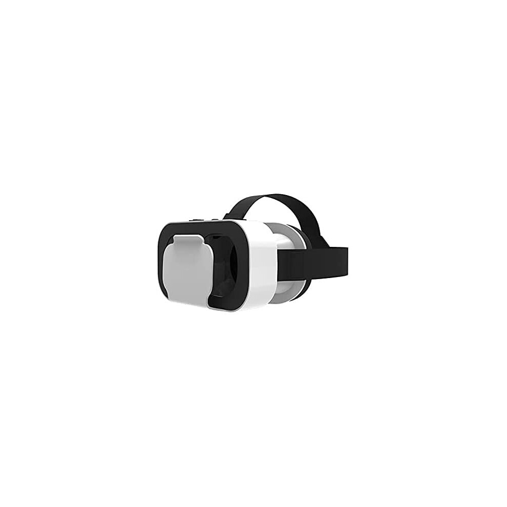 Vr Headset For Movies And Games With 360 Viewing, Hd Lens, Adjustable Pupil, Ios Android White 9199774743655