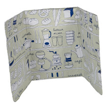 Oil Splatter Guard for Kitchen Stove Foldable Aluminum Cooking Shield Heat Resistant Protector