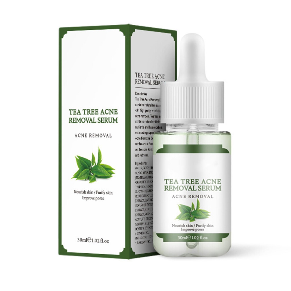 Acne Removal Serum with Natural Ingredients for Oil Control and Blemish Reduction for Teens and Adults