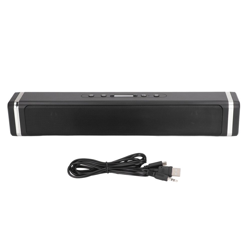 Loud Sound Desk Speakers, Room Filling Audio For Desktop Pc Laptop, Easy Clip Monitor Mount, Multi-Function Control For Convenient Use (Room Filling 9773935259058
