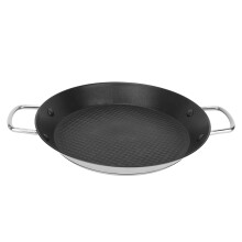 Nonstick Stainless Steel Pan for Induction Cooking, Japanese Style Wooden Lunch Tableware Set High Quality Rust Resistant Even Heated Cookware Ideal