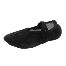 Women's Trainers Vegan Dance Shoes For Girls Ballet Indoor Yoga Black 30 EU UK 11.5 Child