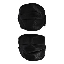 Reusable Cloth Face Mask, Breathable Double Layer Protection, Winter Knee Pad Protectors for Cycling Skiing Fishing, Adjustable Elastic Bands for