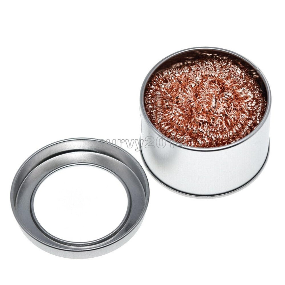 Soldering Iron Tip Cleaner Copper Wire Cleaning Ball For Quick Solder Removal And Extend Tip Life 9199774745178
