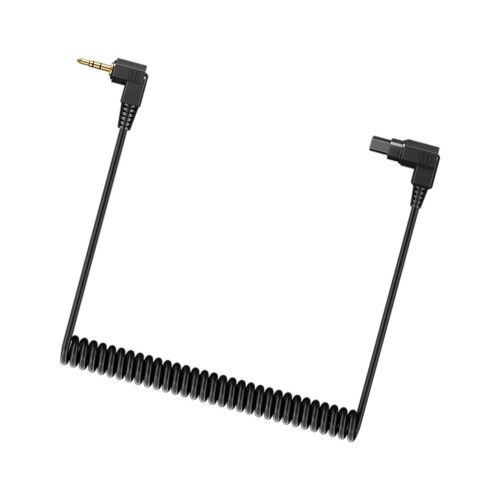 Camera Flashing Triggering Cable GoldPlated 2.5mm Connector PC Sync Cable Shutter Remote For Professional Photography
