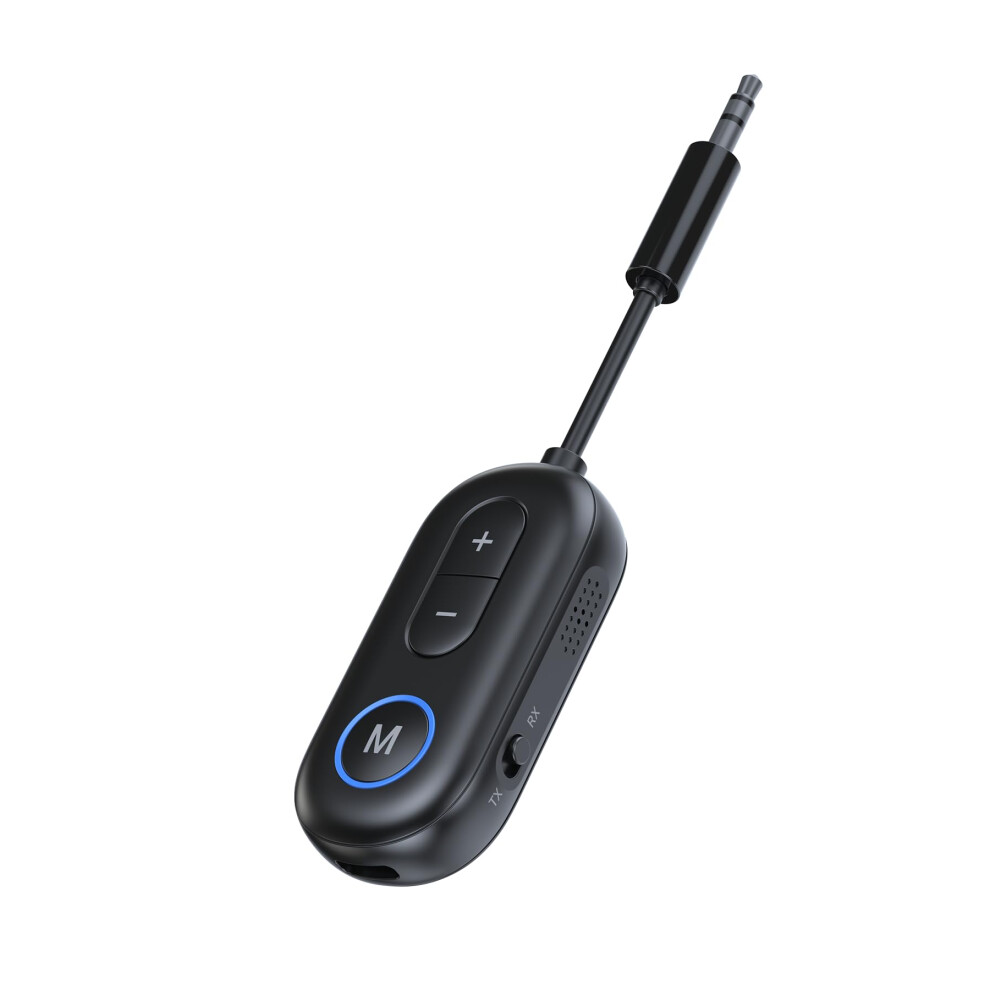 Bluetooth Aux Adapter 2In1 Bluetooth Transmitter Receiver 5.3 For Tv Car Stereo Airplane Headphones 9094768984451