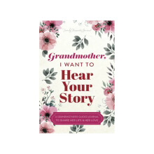 Grandmother's Journal to Capture Life Stories, Love and Special Memories with Guided Prompts, A Share Her Life Story Book Featuring 250+ Questions