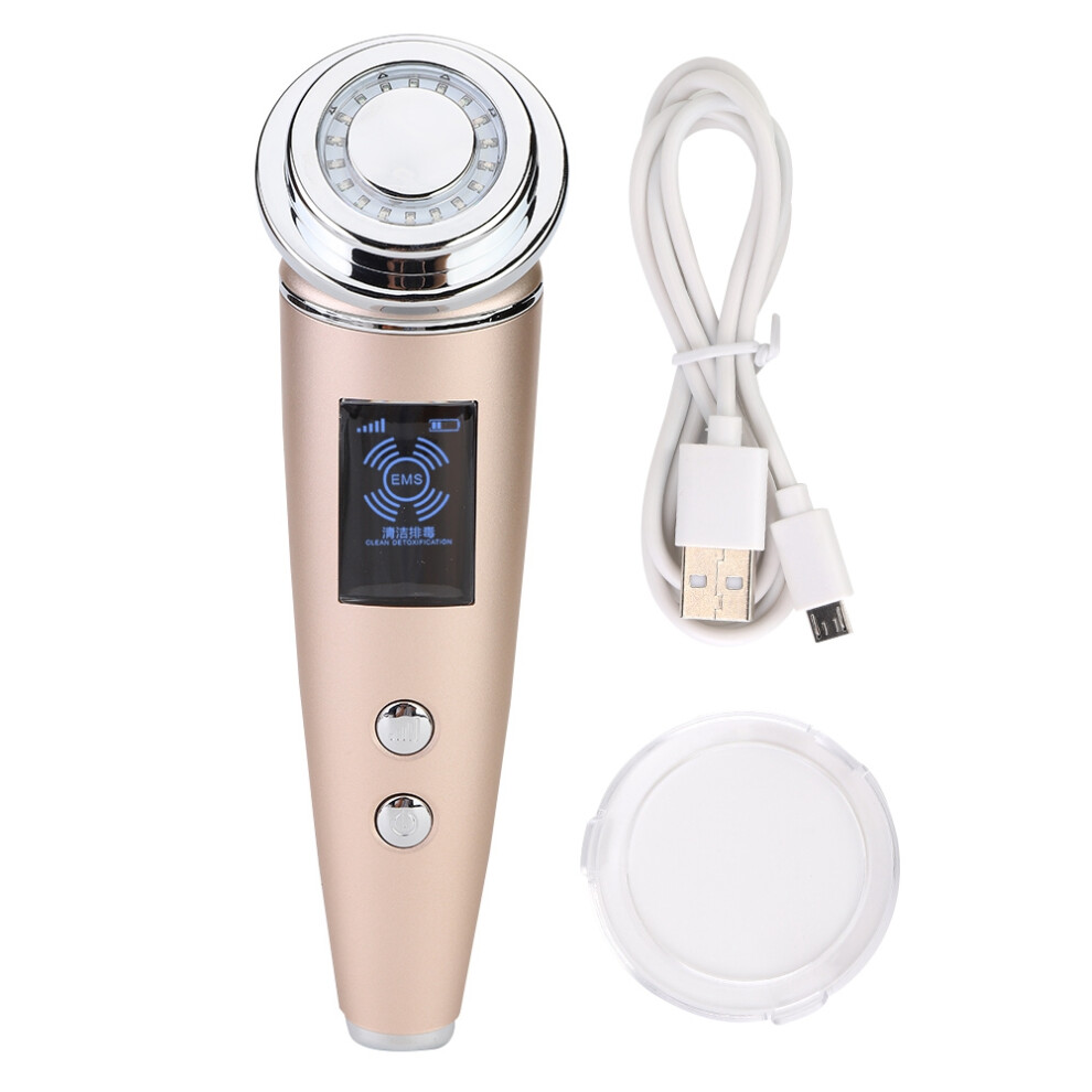 Green/Light Anti Aging Skin Tightening Facial Massager Electric Face Lifting Tool For Firming With Face Lift And Eye Skin Massage Functions