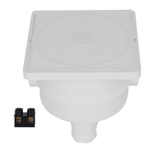 Contenitore impermeabile per illuminazione per piscine, scatola di giunzione subacquea G3/4in DN20, materiale plastico di alta qualità e lavorazione